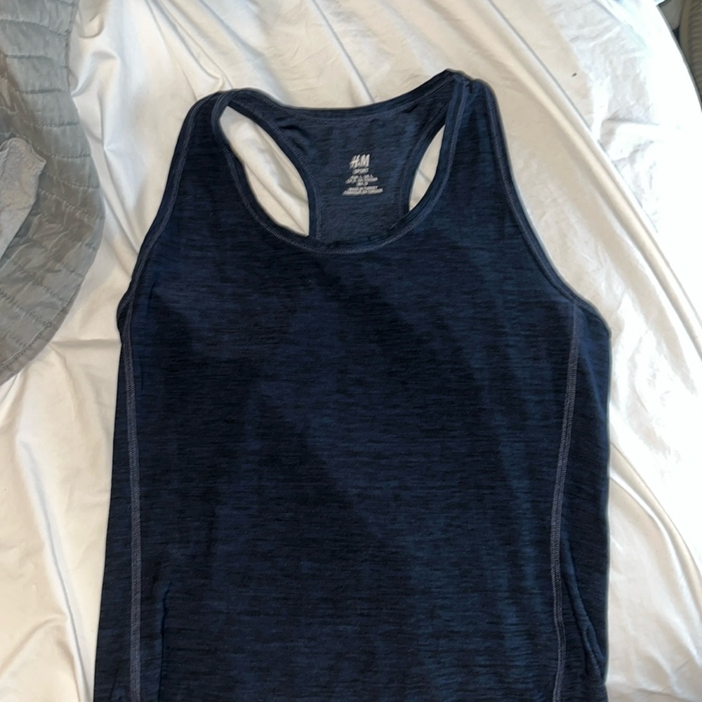 Dark blue H&M tank top
